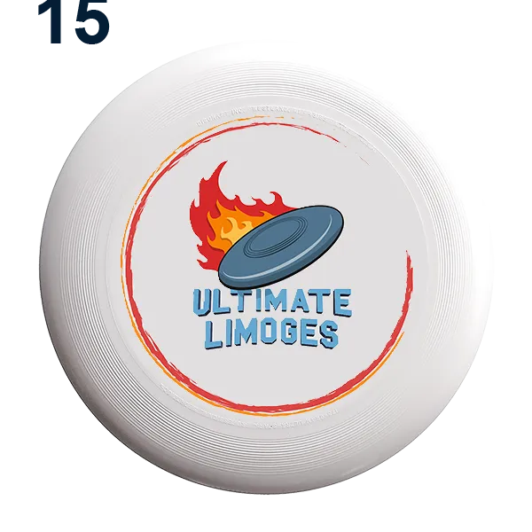 Disque personnalisé ultimate LEC Limoges 15